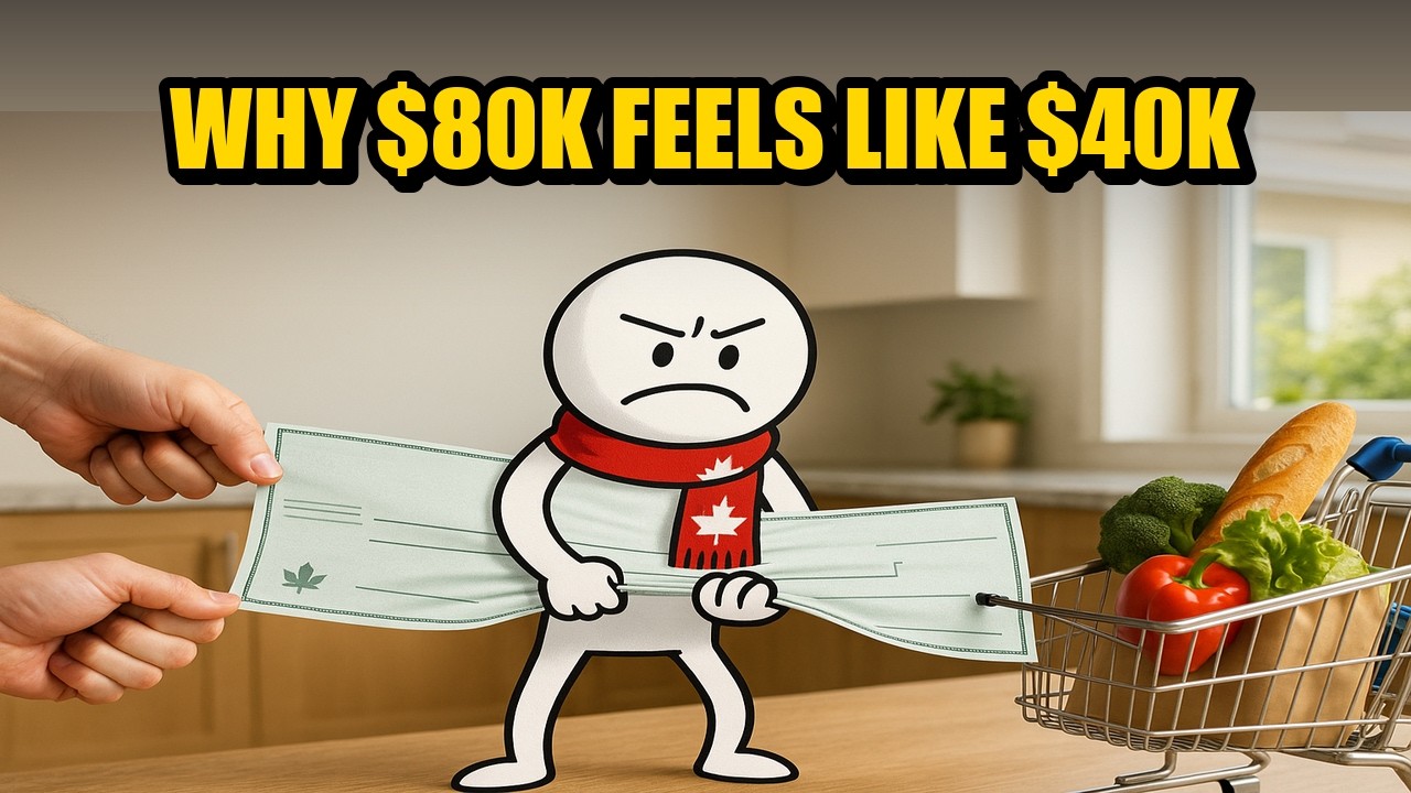 The Middle-Class Trap: Why $80K Feels Like $40K in Canada Right Now