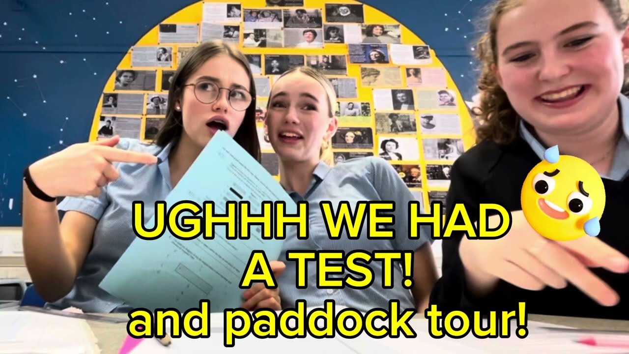 SPEND PHYSICS WITH US + PADDOCK TOUR!!