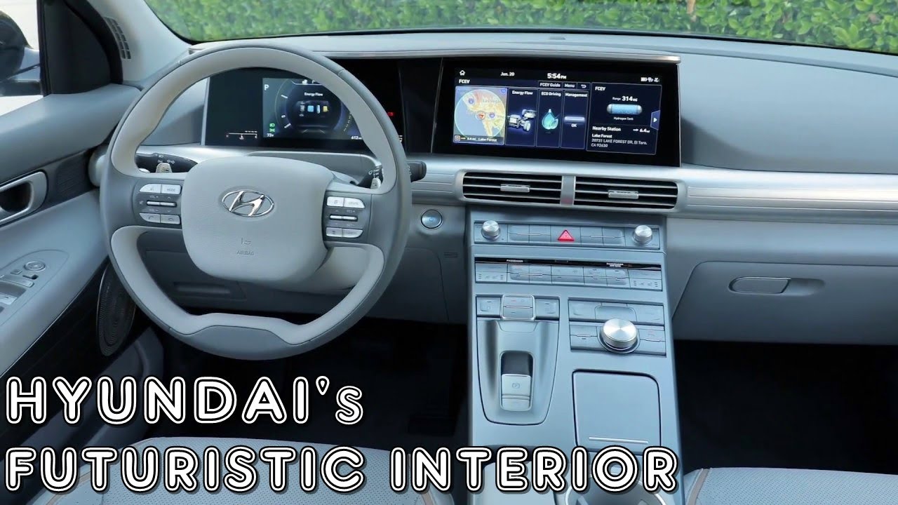 2019 Hyundai Nexo - Amazing Interior