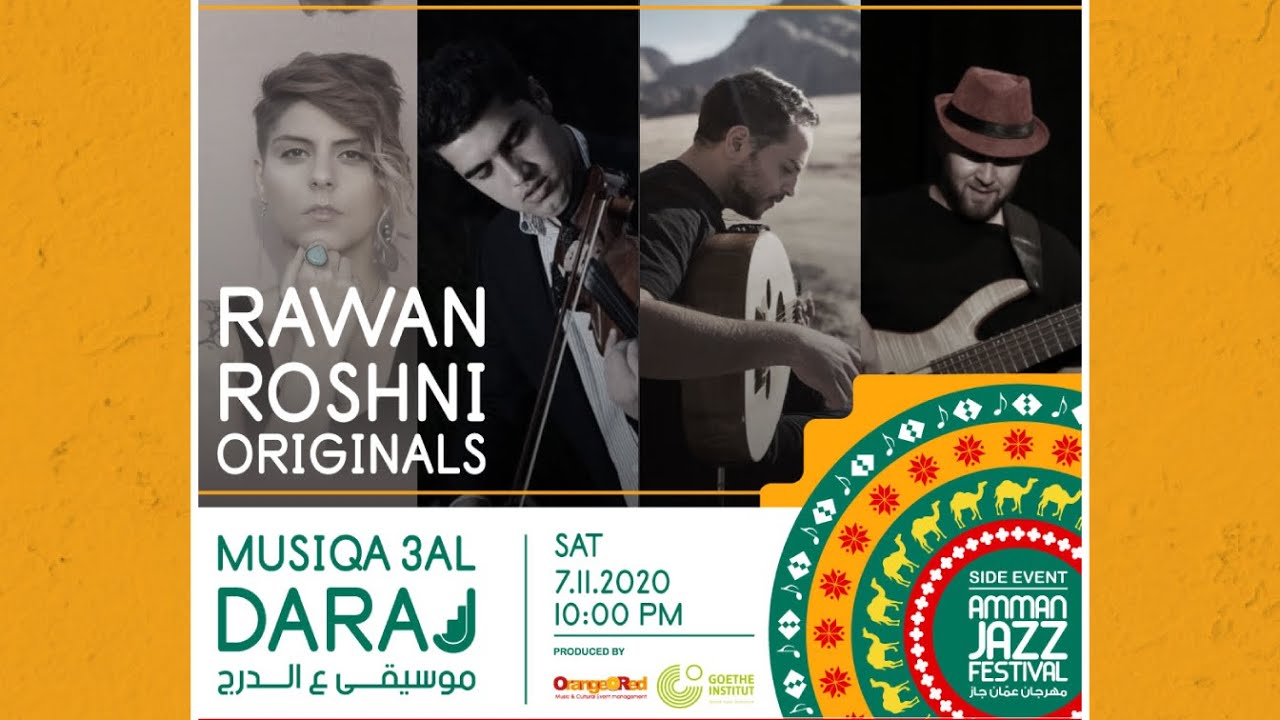 Rawan Roshni Originals at Musiqa 3al Daraj | Amman Jazz Festival 2020
