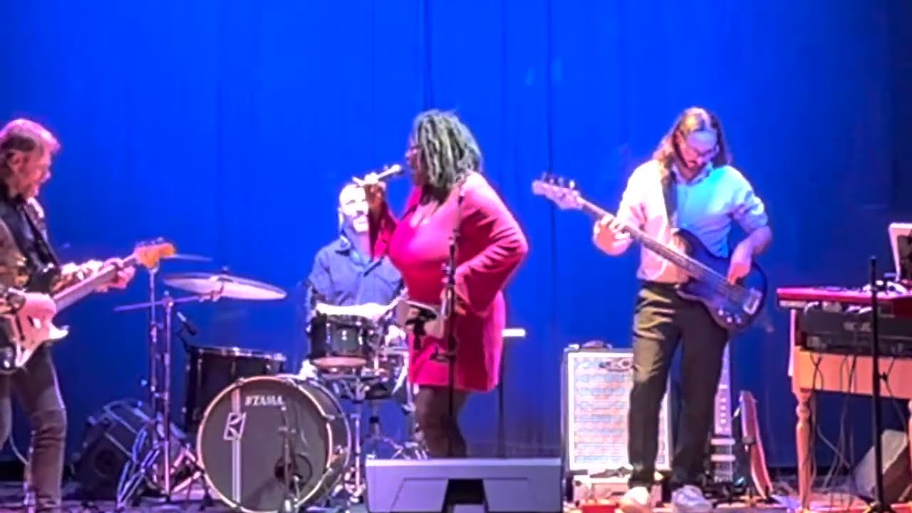 Fatimah Provillon + Mr. Bana band at Cinigiano blues festival 2026