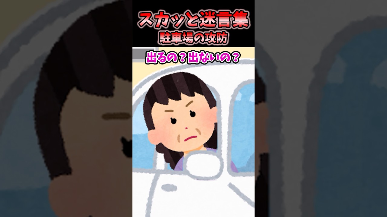 買い物が終わり車に戻るとBBAが｢ちょっとアンタ出るの？｣と怒鳴ってきたのでDQN返しを決行したw【2chスカッと】 #2ch