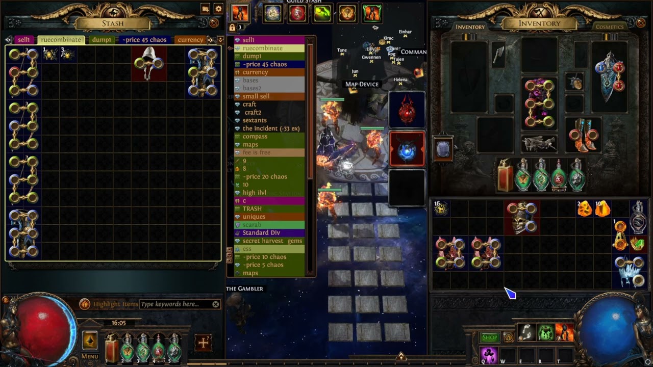 how I made 18 Exalts in an hour with recombinating [3.18 Path of Exile Sentinel]