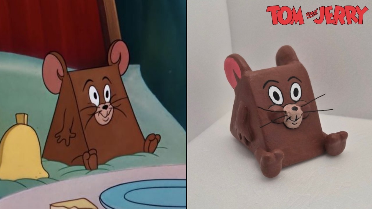 【톰과제리】제리 피규어 만들기【클레이】【TOM and JERRY】How to make a figure of JERRY