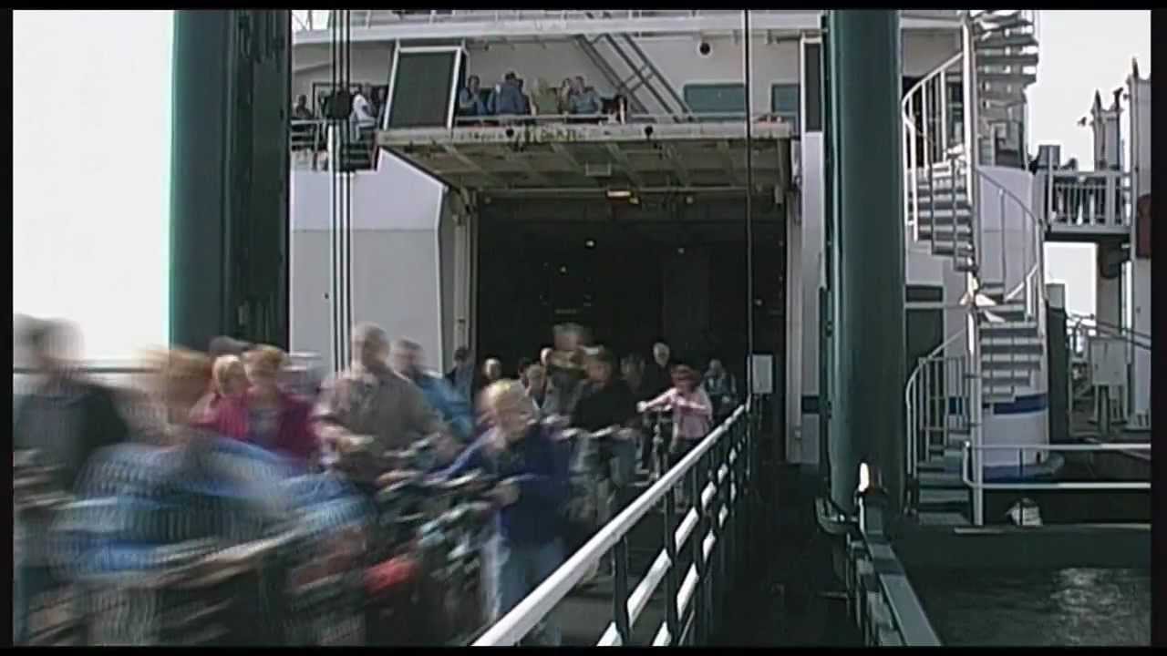 Aankomst en vertrek Friesland op Terschelling in 2 minuten