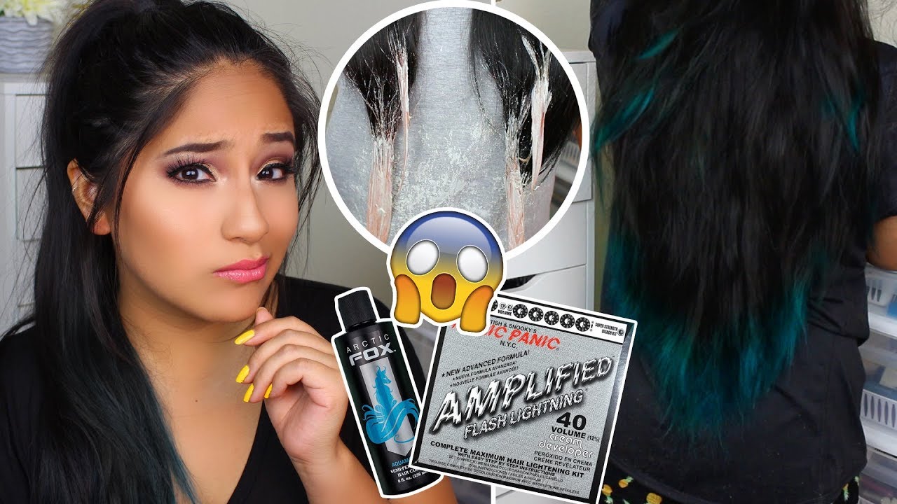 BLEACHING MY HAIR?! (& COLORING IT!)