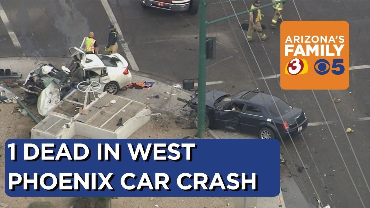 1 dead, 4 hospitalized after crash in west Phoenix