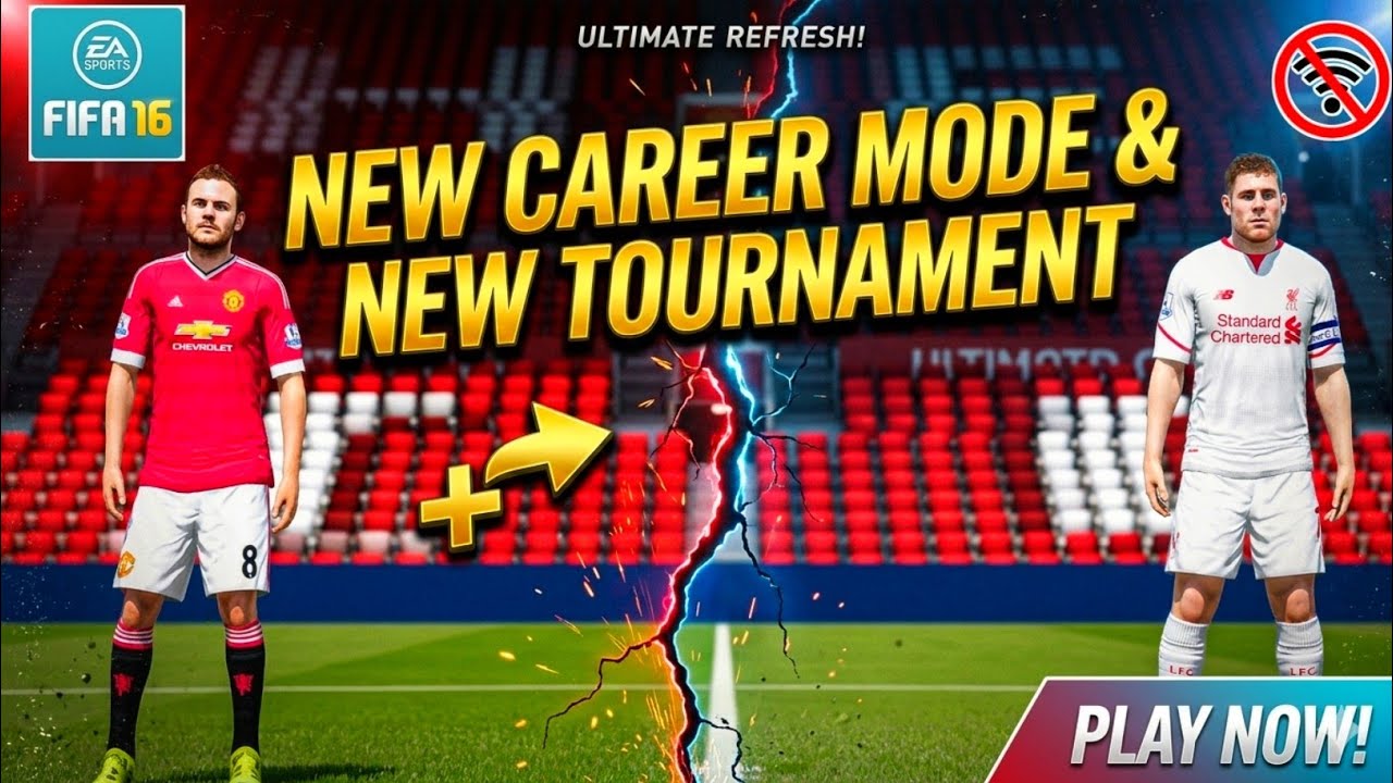 AKHIRNYA RILIS ! FIFA 16 MOBILE ANDROID OFFLINE ORIGINAL 