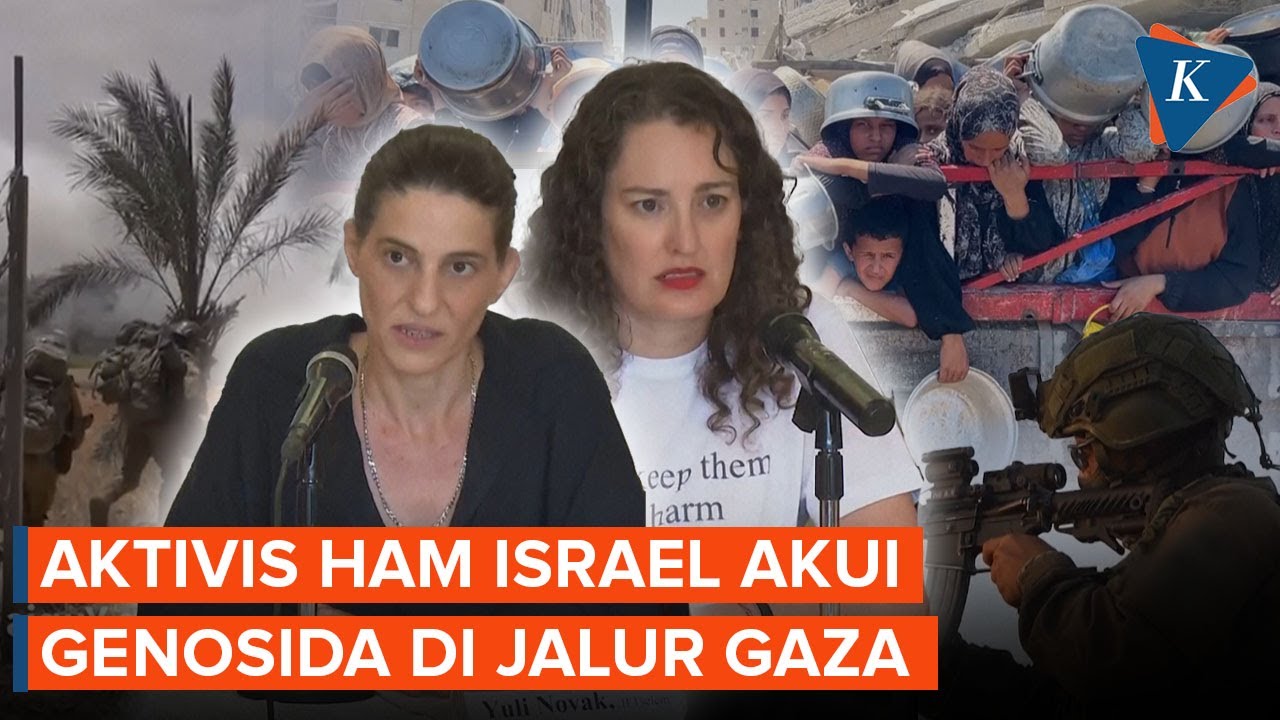 Aktivis HAM Israel Akui Negaranya Lakukan Genosida di Gaza