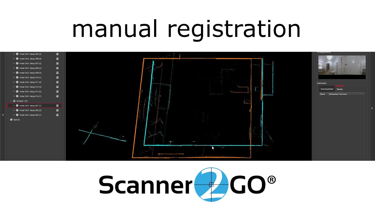 Manual Registration of Individual Scan Positions in Leica Cyclone Register 360 Plus - Scanner2GO