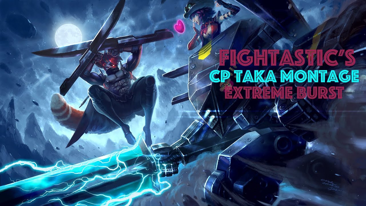 Vainglory l CP Taka Montage l Tier 3 Skin - EXTREME VAINGLORIOUS CRYSTAL BURST BUILD l EPIC PLAYS