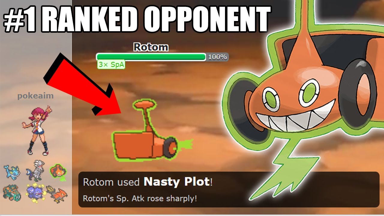 So I used Nasty Plot Rotom in a HUGE TOURNAMENT...