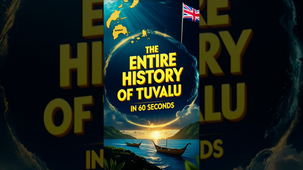 The Entire History of Tuvalu in 60 Seconds || #Tuvalu #History #PacificIslands