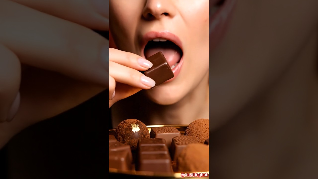 Luxury Chocolate ASMR 🍫 Real Soft Melt Eating Sounds 