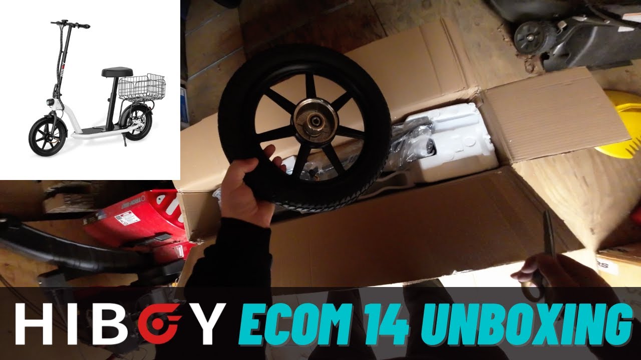Электросамокат Hiboy ECOM 14 // РАСПАКОВКА И СБОРКА