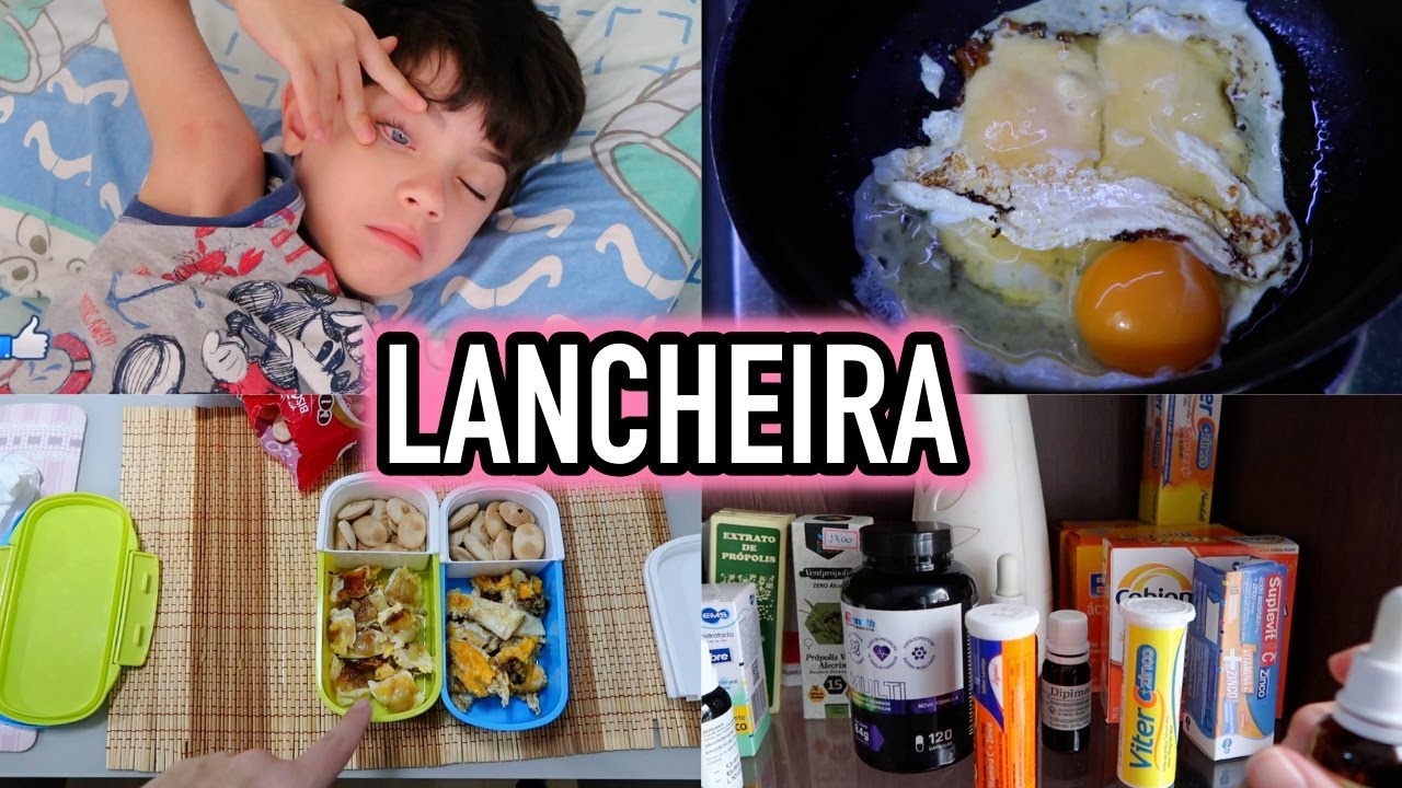 MONTANDO O LANCHE DA ESCOLA + CAFÉ DA MANHÃ DOS GÊMEOS #24