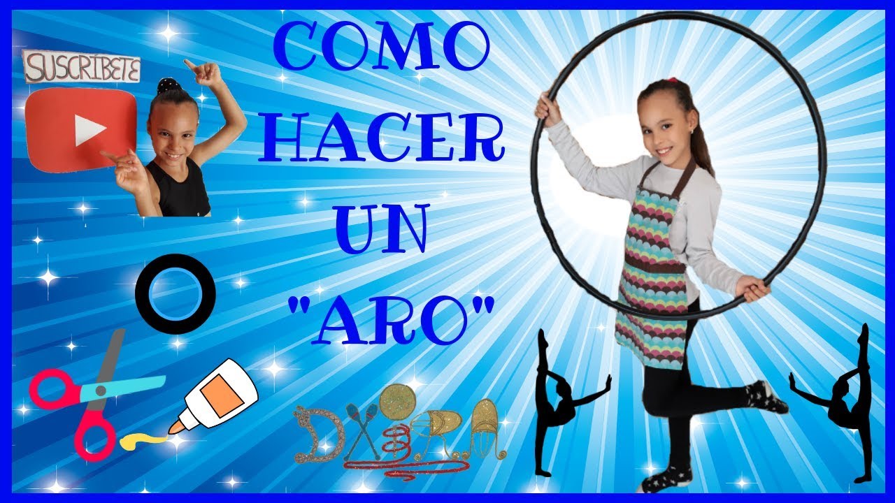 DIY CÓMO HACER UN ARO O HULA HOOP EN CASA ⭕ CON MANGUERA DE PLÁSTICO O PVC👍 (fácil y rápido) Daira