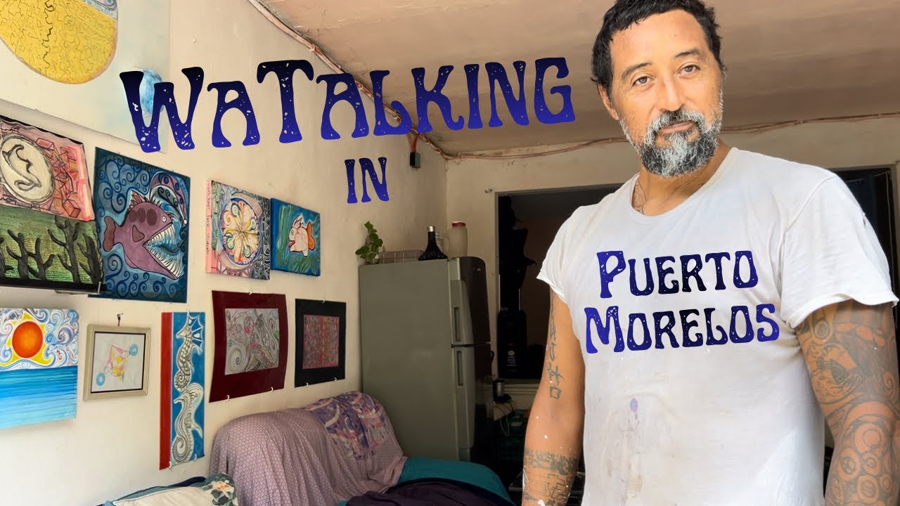 Come WaTalking with us at the locals’ area of La Colonia in Puerto Morelos on 2025 4k walking tour!