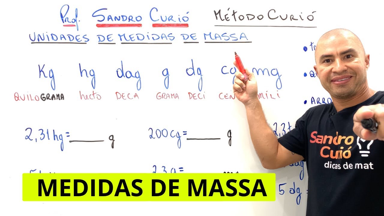 UNIDADES DE MEDIDAS DE MASSA | R&Aacute;PIDO E F&Aacute;CIL