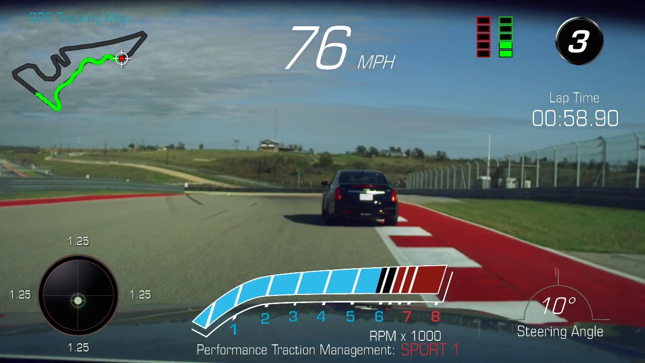 Cadillac V-Series Performance Lab  - lapping a 2017 CTS-V