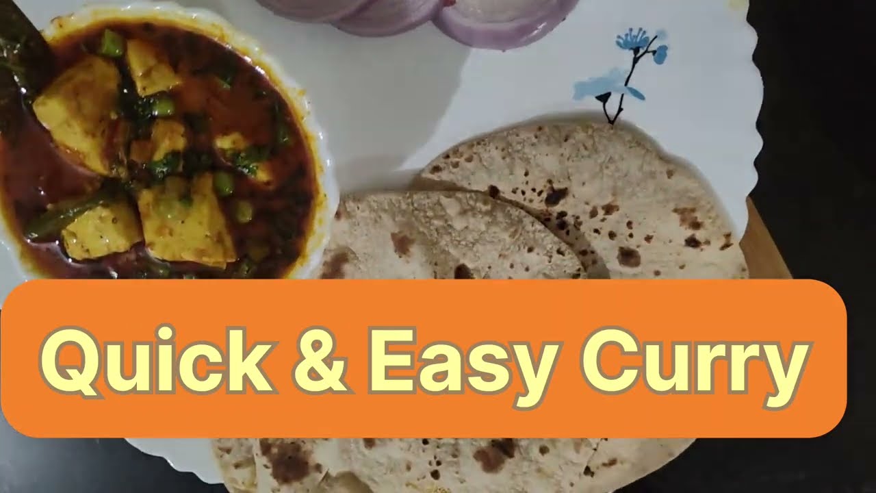 Matar Paneer | Perfect Gravy Recipe for Roti & Rice.