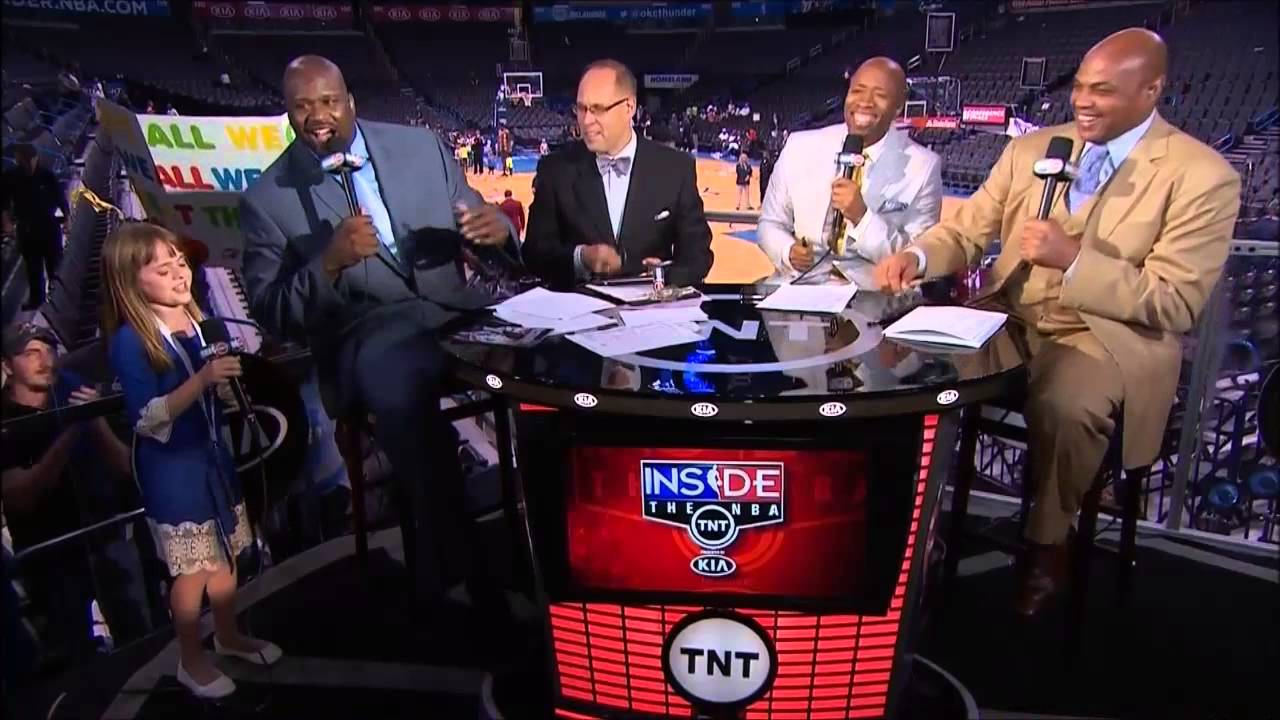 Olivia Kay sings Adele on Inside the NBA
