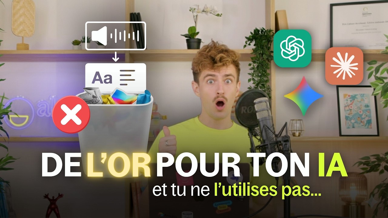 Ces données rendent ton IA 10x plus pertinente pour ton business (et tu l’as déjà ! 🤯)
