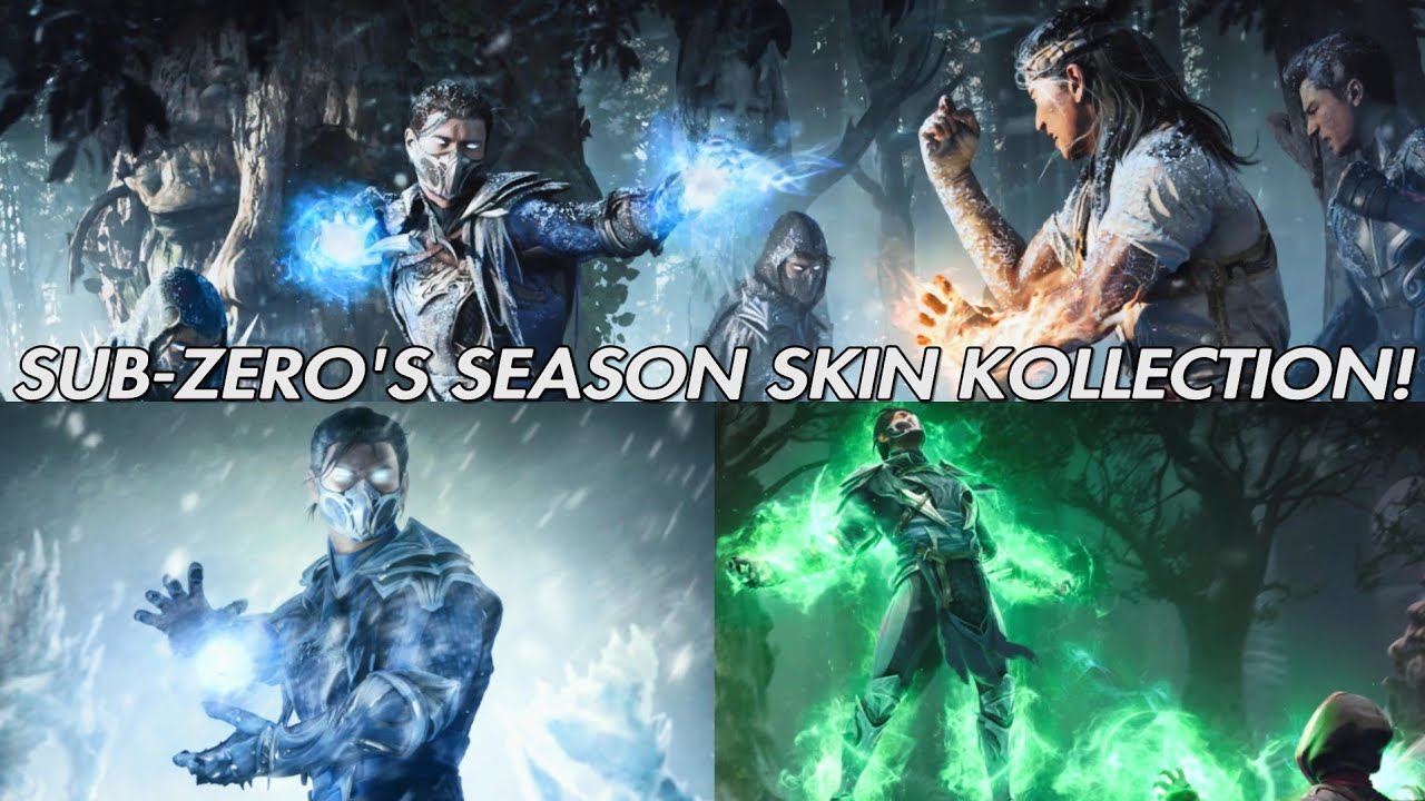 Sub-Zero's Season Skin Kollection! (Season of Cryomancer MK1)
