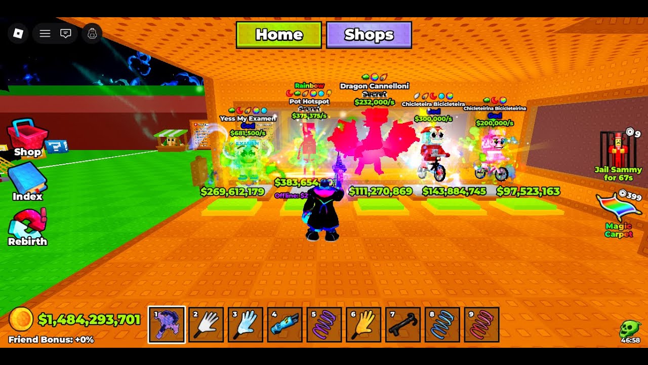 Break a lucky block admin abuse ( I got something crazy)
