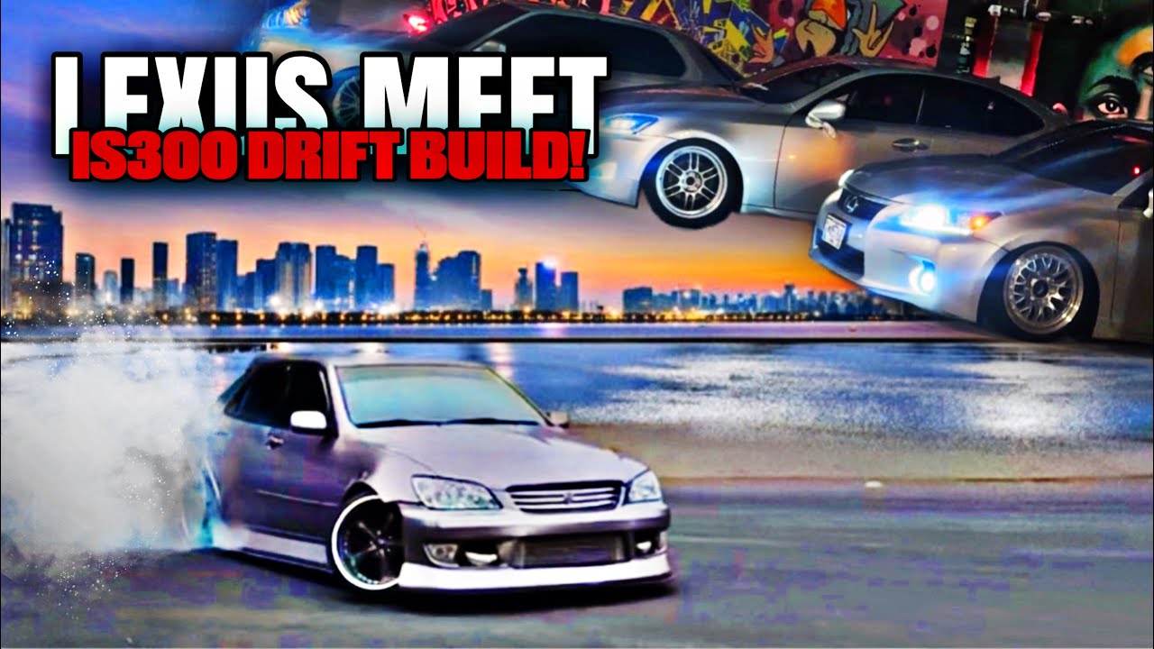 LEXUS JDM MEET | IS300 DRIFT CAR! (+ POV DRIVE)