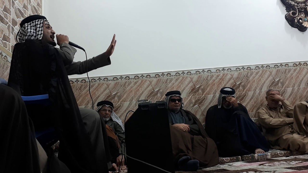خادم الحسين سيد ضياء اياد الياسري / نعي مفجع علئ الوالد