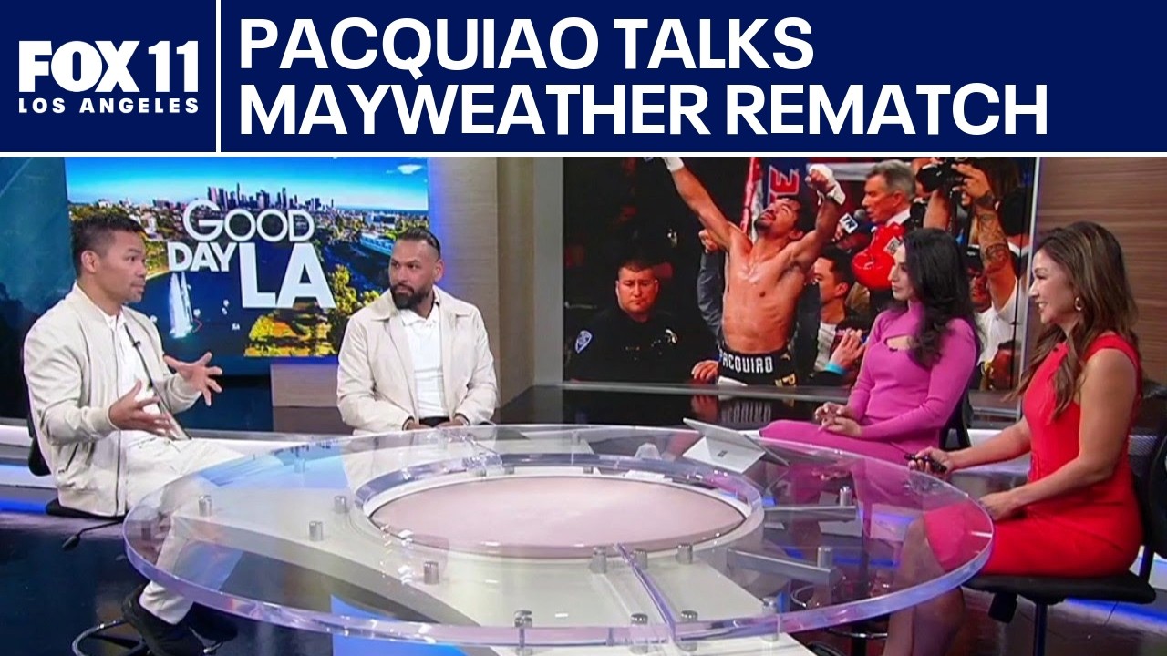 Manny Pacquiao talks Mayweather rematch