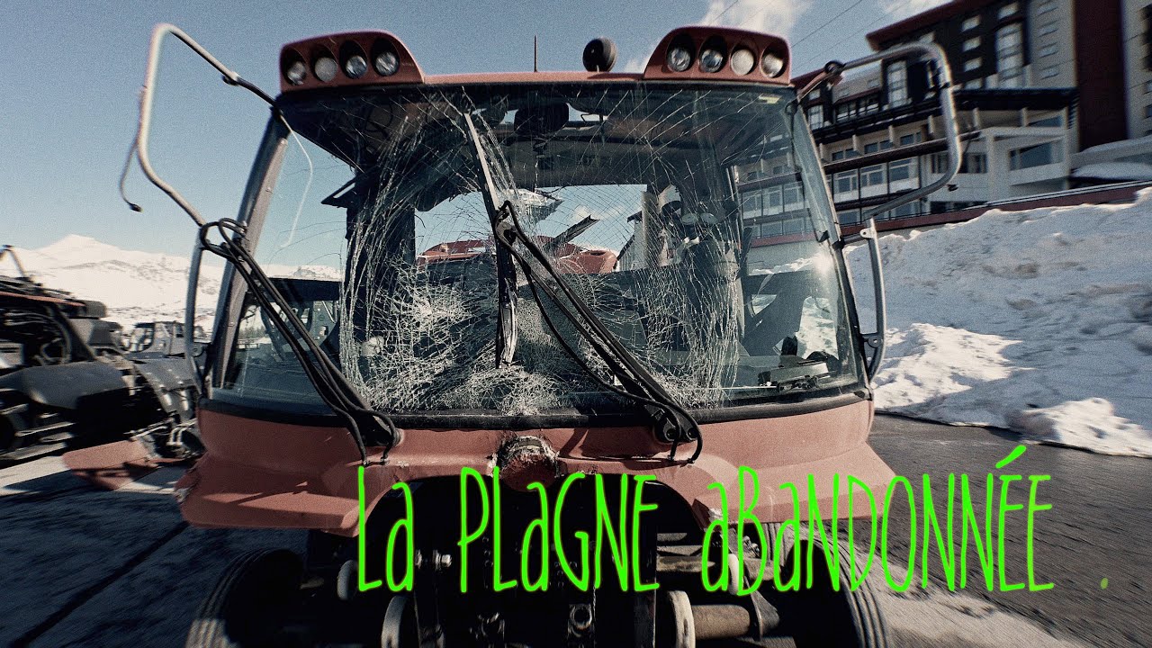 la Plagne abandonnée, les effets du coronavirus !!! ( les station de ski et le virus )