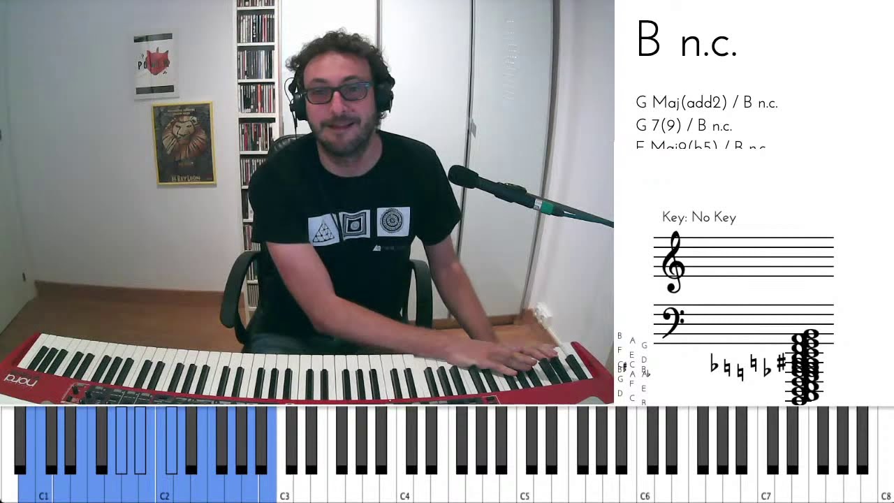PIANO para CANTANTES - Directo