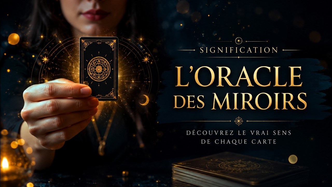 👉INTERPRÉTATION DES CARTES DE  L'ORACLE DES MIROIRS: PARTIE 1 -