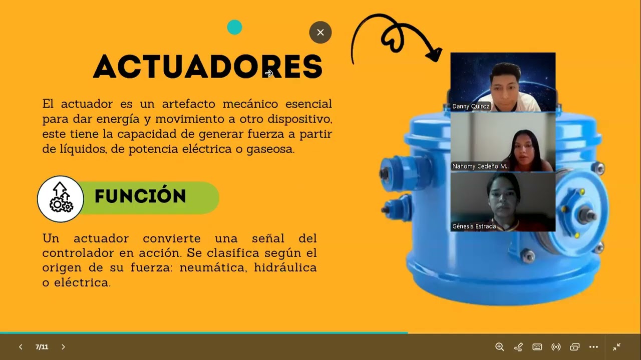 TRANSMISORES Y ACTUADORES: GRUPO 3