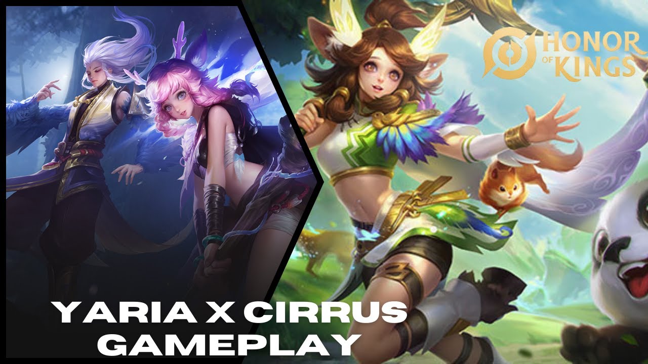 Yaria Honor Of Kings | Best Roamer | Yaria x Cirrus  Gameplay | Ranked GrandMaster