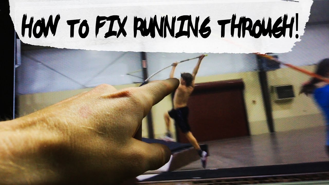 How to fix running through | New pole vault vlog 14