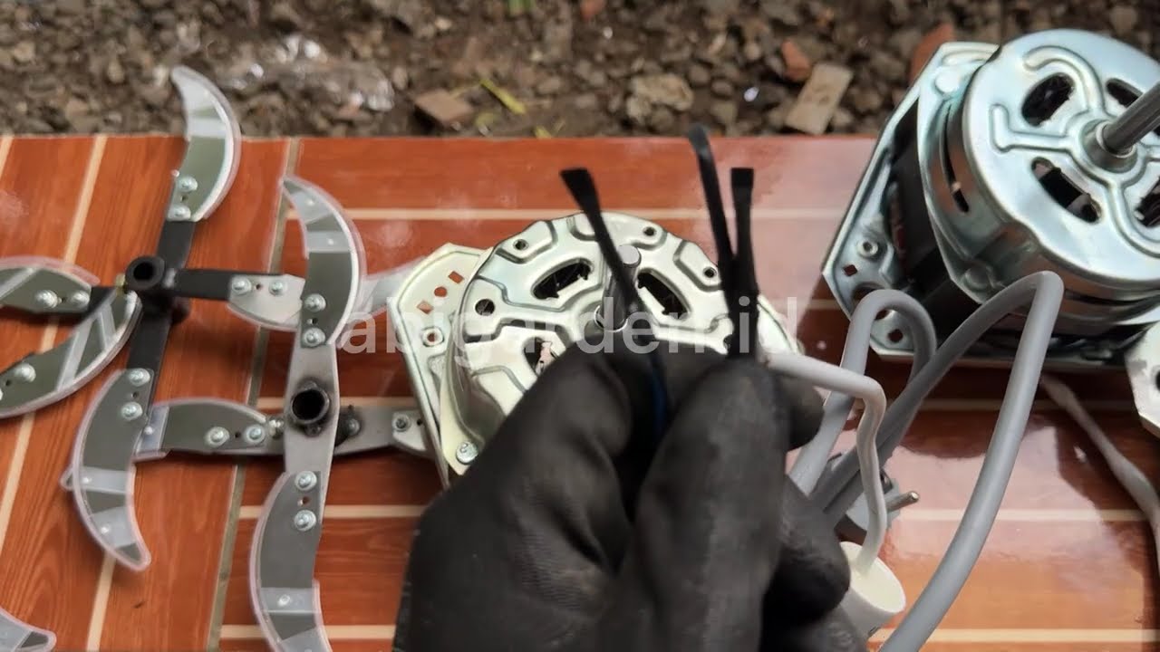 Perbedaan Dinamo Mesin Pencacah | 150 Watt vs 70 Watt | Kualitas Frame & Kapasitor Abigarden.id 