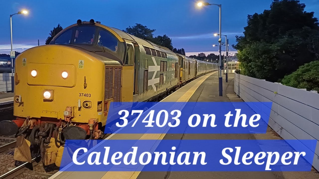 Compilation of Class 37 Caledonian Sleeper workings....plus other bits...