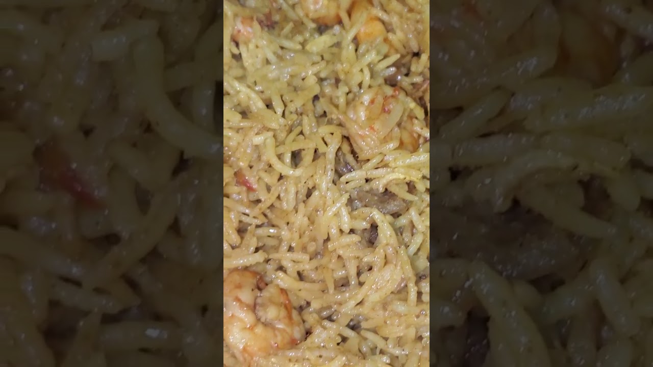#prawnbiryani