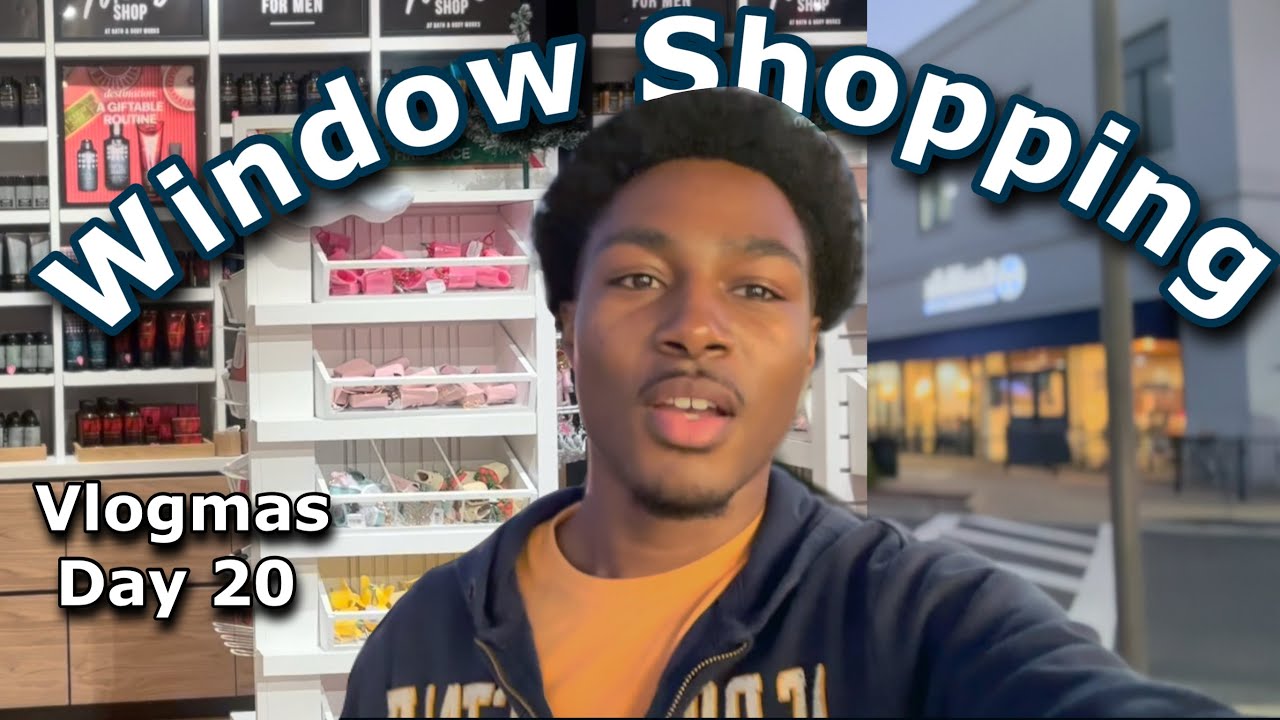 Holiday Window Shopping I VLOGMAS 20