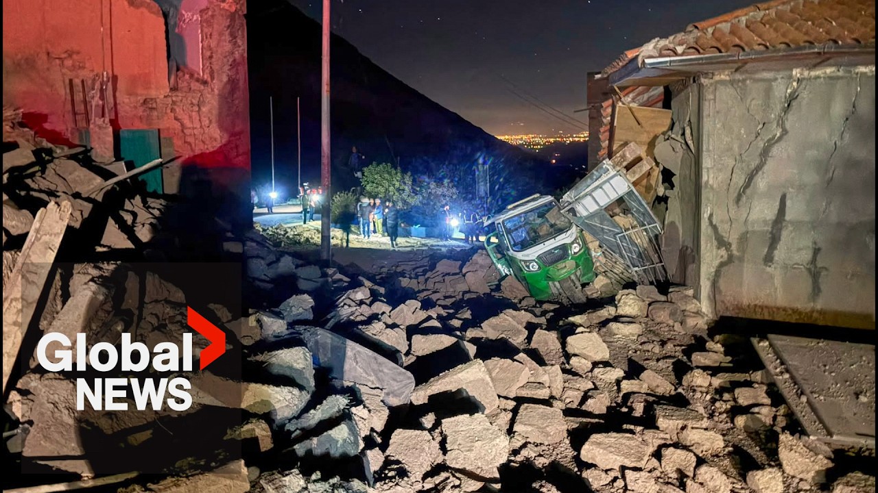 6 dead, 21 injured after twin earthquakes strike Peru's mountainous region