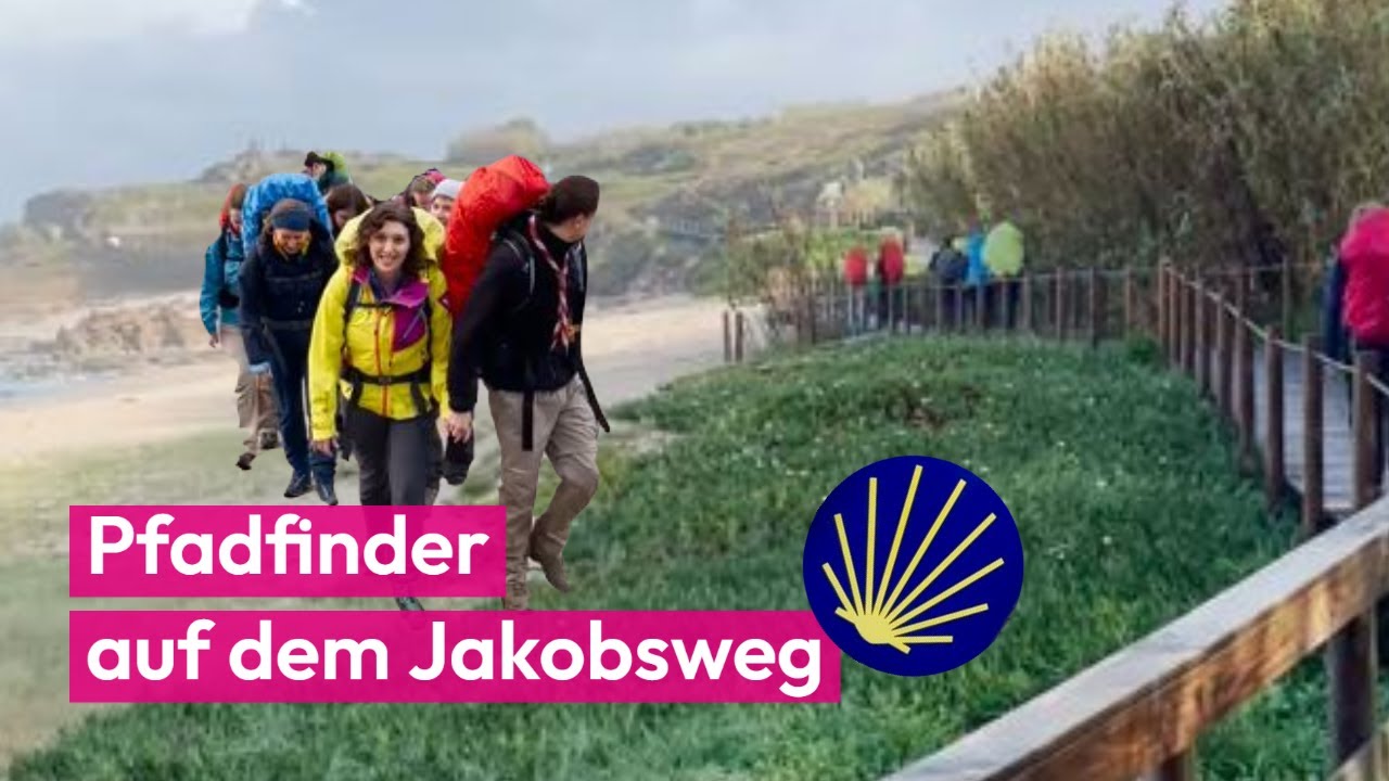 Pfadfinder der DPSG auf dem Jakobsweg