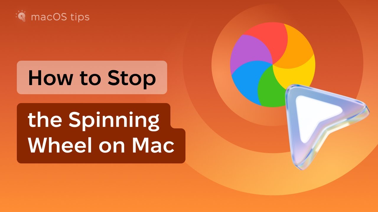 How to stop the spinning beach ball on Mac