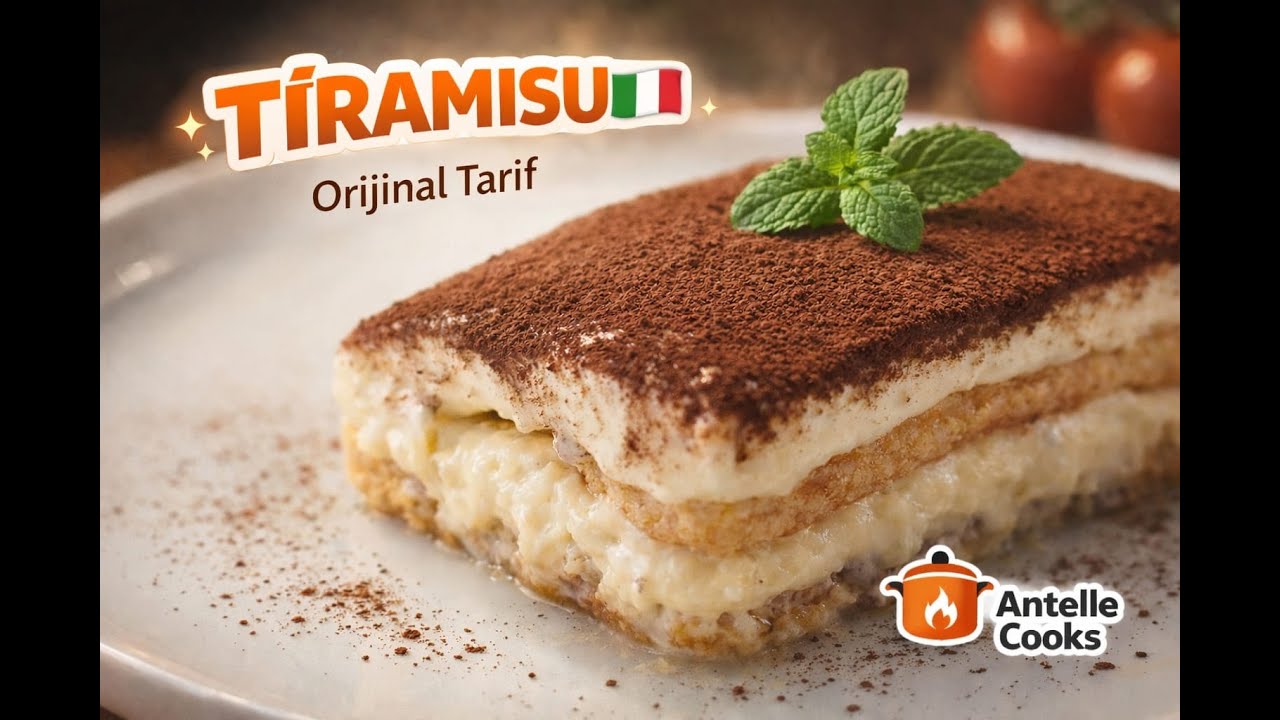 Orijinal Tiramisu 🇮🇹 | Evde En Kolay ve Tam Kıvamında