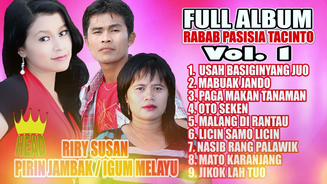 FULL ALBUM RABAB PASISIA TACINTO VOL. 1 ~ USAH BASIGINYANG JUO