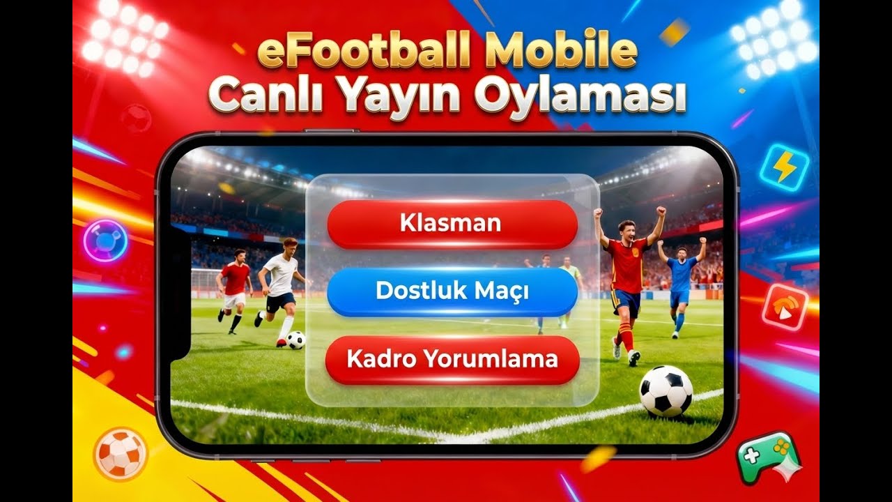eFootball'da Bugün Ne Yapıyoruz? Karar Takipçilerimin! 🗳️