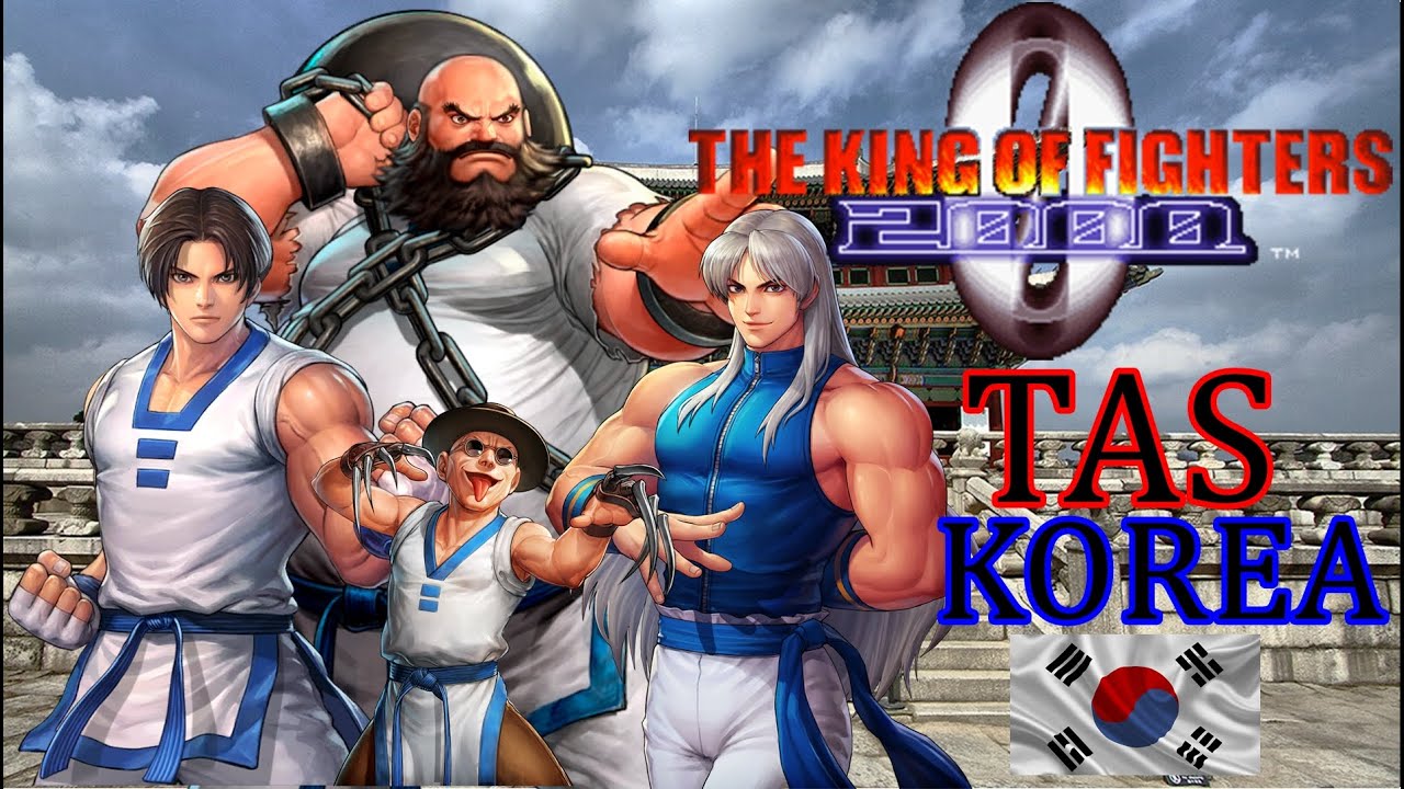 THE KING OF FIGHTERS 2000 ( KOREA TEAM ) ( TAS ) ( NEO GEO ( ARCADE ) ( SNK )