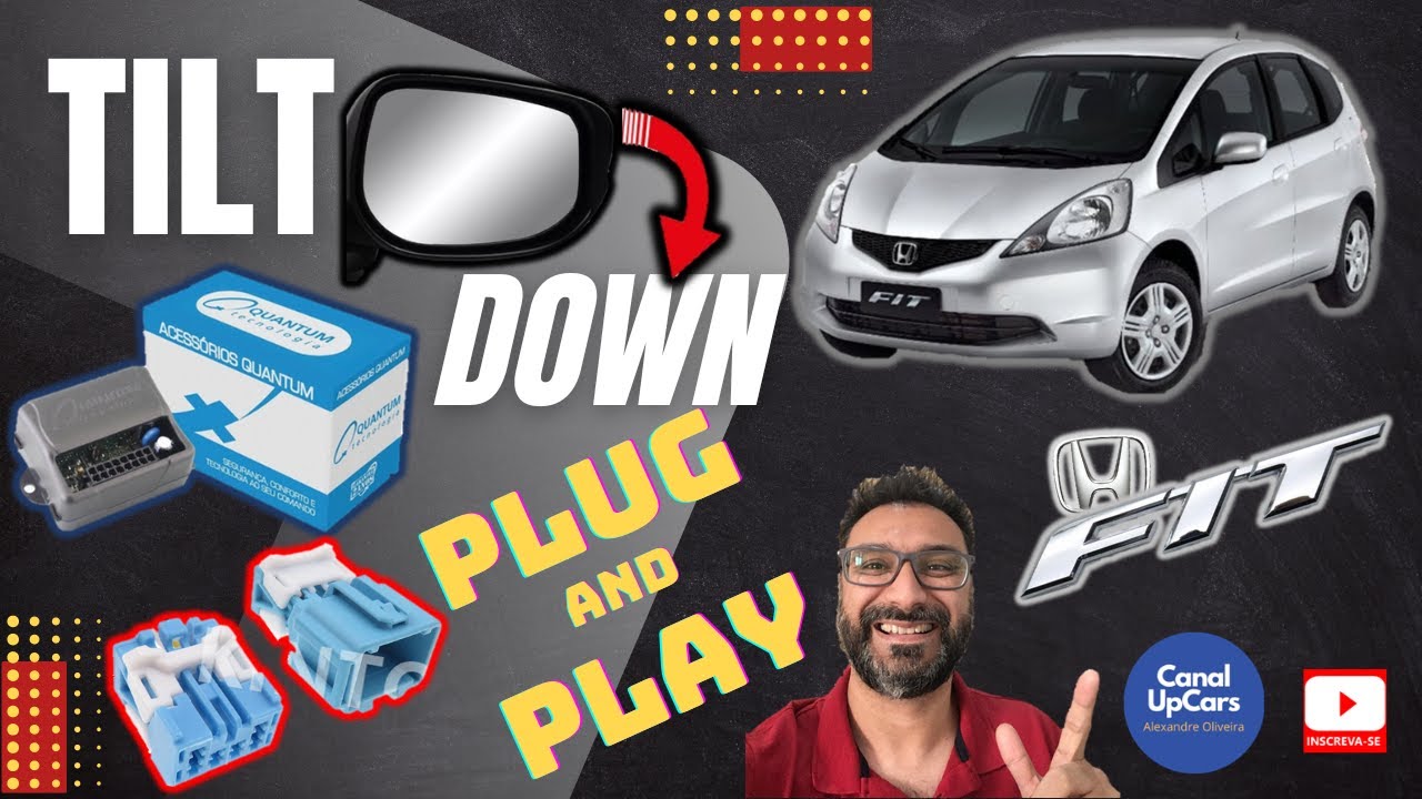 Como instalar Módulo Tilt Down no Honda Fit
